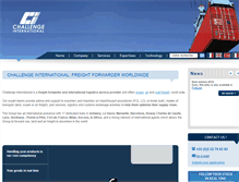 Tablet Screenshot of challenge-int.com